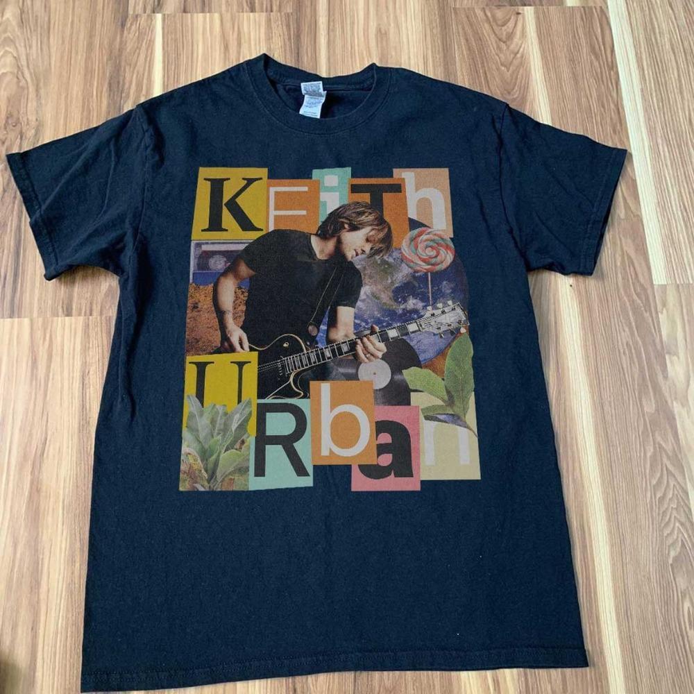 Keith Urban - Unisex Black Hip Hop Graphics Shirt